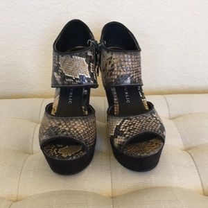 Rock & Republic platform shoes